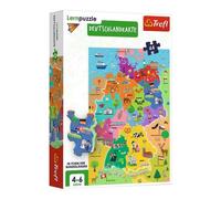 Puzzle educativo - Mappa della Germania versione tedesca - 44 pezzi 1