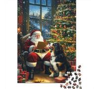 Puzzle EduGattoivo Da 1000 Pezzi in Legno Saint-Bernard, Sfida Impossibile Per Tutte Le Età, Gioco Stimolante Per La Mente, Regalo Perfetto