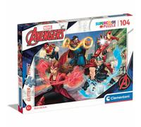 Puzzle effetto glitter Marvel Avengers ück 1 St