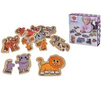 PUZZLE EICHHORN Animal - 16 Pezzi in Legno per Bambini 1+ - Tema: Animali