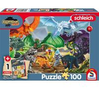 Puzzle Eldrador: La battaglia per il super cristallo con figurina Schleich