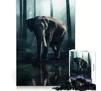 Puzzle "Elefante Mistico" per adulti, 1000 pezzi, gioco di logica e abilità, antistress, taglio preciso, regalo elegante (50x75cm)