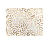 Puzzle elegante in legno per adulti, 500 pezzi, raffigurante un leopardo bianco e dorato e un ghepardo.