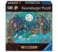 Puzzle Ravensburger 17516 Fantasy Forest Legno 500 Pezzi