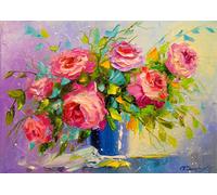 Puzzle Enjoy bouquet di rose 1000 pezzi