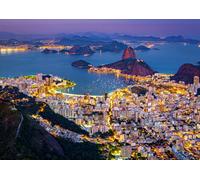 Puzzle Notturno di Rio de Janeiro 1000 Pezzi