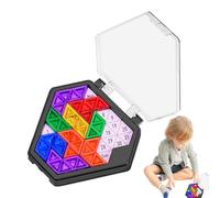 Puzzle Esagonale Per Bambini - Puzzle Di Esagonale | Puzzle Esagonale A Forma di d'ape | Puzzle Tangram Per Adulti, Puzzle Geometrico, Giocattolo Tangram, Rompecab