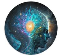 Puzzle Esoterico Zen Universe da 1000 pezzi per adulti, puzzle in cartone, rompicapo impegnativo per adolescenti, divertente serata di giochi in famiglia, 67,5x67,5 cm