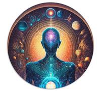Puzzle Esoterico Zen Universe da 1000 pezzi per adulti, rompicapo educativo, decorazione artistica per casa e ufficio, età 14+, 67,5x67,5 cm