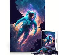 Puzzle "Esplosione al neon" da 1000 pezzi per adolescenti, rompicapo, divertimento, arte, assemblaggio, oggetto da collezione (38x52cm)
