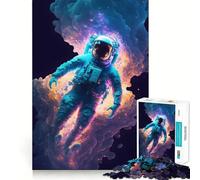 Puzzle "Esplosione al neon" da 1000 pezzi per adolescenti, rompicapo, divertimento, arte, assemblaggio, oggetto da collezione (38x52cm)