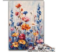 Puzzle estivi con fiori selvatici per adulti, 2000 puzzle, giochi divertenti, decorazioni da parete, regali unici per compleanno e Natale (70x100cm)