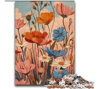Puzzle estivi con fiori selvatici per adulti e ragazzi, 2000 pezzi, adatti dai 14 anni in su, decorazioni da parete, regali unici e di compleanno (70x100cm)