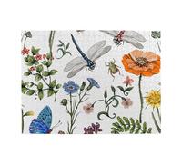 Puzzle estivo con piante botaniche, insetti e fiori in stile vintage per adulti, 500 pezzi - Puzzle in legno per adulti e anziani
