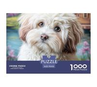Puzzle Estremamente Difficile 1000 Pezzi - Ritratto di Cucciolo, Decorazione Murale Idea Regalo Straordinaria 70x50cm