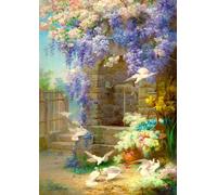Puzzle Eugene Bidau: Le Printemps 1000 pezzi