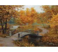 Puzzle EUROGRAPHICS Autunno nel vecchio parco 1000 pezzi