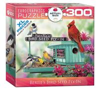 Puzzle EuroGraphics Bertie's Bird Seed Fly-in (300 pezzi) multicolore