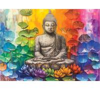Puzzle EUROGRAPHICS Buddha Colorato 1000 pezzi