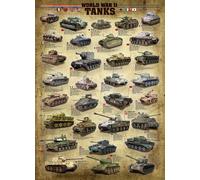 Eurographics - Puzzle Carri armati della seconda guerra mondiale - 1000 Pezzi