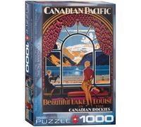 Puzzle EuroGraphics CP Rail Beautiful Lake Louise da 1000 pezzi (6000-0323)