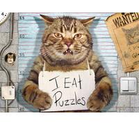 Puzzle Eurographics Crimine felino XL 500 pezzi