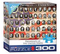Puzzle EuroGraphics dei presidenti degli Stati Uniti (300 pezzi)