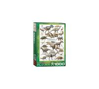 Puzzle EuroGraphics Dinosauri Cretaceo da 1000 pezzi