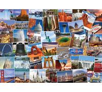 Puzzle EUROGRAPHICS globetrotter USA 1000 pezzi