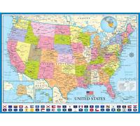 Eurographics - Puzzle Mappa degli Stati Uniti - 1000 Pezzi