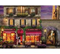 Puzzle EUROGRAPHICS Ristorante The Red Hat, Parigi - 1000 pezzi