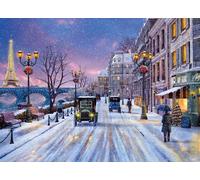 Puzzle Eurographics Vigilia di Natale a Parigi 1000 pezzi