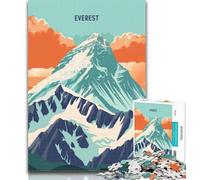 Puzzle Everest Majesty Puzzle 1000 pezzi per adulti, giochi educativi, decorazioni per la casa, ideali come regali per tutta la famiglia, 75x50cm