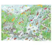 PUZZLE fabio vettori CASCATA made in italy 1080 PEZZI eco friendly 48,5 X 68,5 C