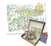 PUZZLE fabio vettori PETER PAN made in italy 1080 PEZZI eco friendly 48,5 X 68,5