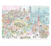 PUZZLE fabio vettori ROMEO E GIULIETTA made in italy 1080 PEZZI eco friendly 48,