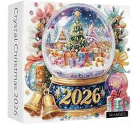 Puzzle fai da te 500 pezzi con design a sfera in cristallo con taglio ad alta precisione e motivi colorati, dimensioni finali 50 x 50 cm (stile B)