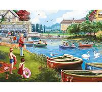 Puzzle Falcon barchette sul lago 1000 pezzi