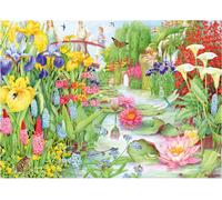 Falcon - Puzzle Mostra floreale: The Water Garden - 1000 Pezzi