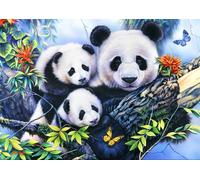Puzzle Famiglia di Panda 1000 pezzi