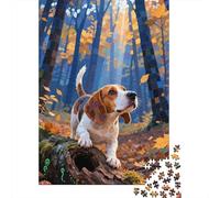 Puzzle Fantastico 1000 Pezzi, Cavalier King Charles Spaniel in Legno, Crea Momenti Indimenticabili, Adatto A Tutti, Facile Da Assemblare, Confezione Elegante