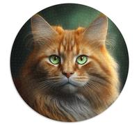 Puzzle Fantasy Cat da 1000 pezzi per adulti, perfetto per adolescenti, per rafforzare i legami familiari, rompicapo e regalo fai da te per la casa, 67,5x67,5 cm.