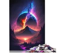 Puzzle fantasy cielo stellato, colorati e fantastici, per bambini dai 12 anni in su, 1500 pezzi (85x57 cm)