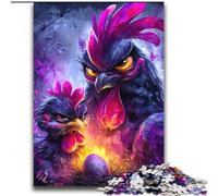 Puzzle Fantasy Cock da 2000 pezzi per adulti e adolescenti, interessante strumento per ridurre lo stress e favorire l'interazione genitore-figlio (70x100cm)