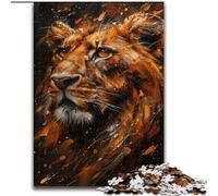 Puzzle fantasy colorati di fenice per adolescenti, puzzle da 1000 pezzi, gioco stimolante e interazione genitore-figlio in famiglia (26x38cm)