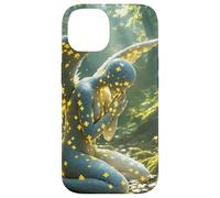 Puzzle fantasy con figure angeliche Custodia per iPhone 14