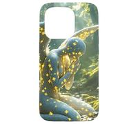 Puzzle fantasy con figure angeliche Custodia per iPhone 15 Pro
