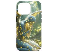 Puzzle fantasy con figure angeliche Custodia per iPhone 16 Pro