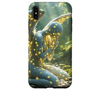 Puzzle fantasy con figure angeliche Custodia per iPhone XS Max
