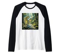Puzzle fantasy con figure angeliche Maglia con Maniche Raglan